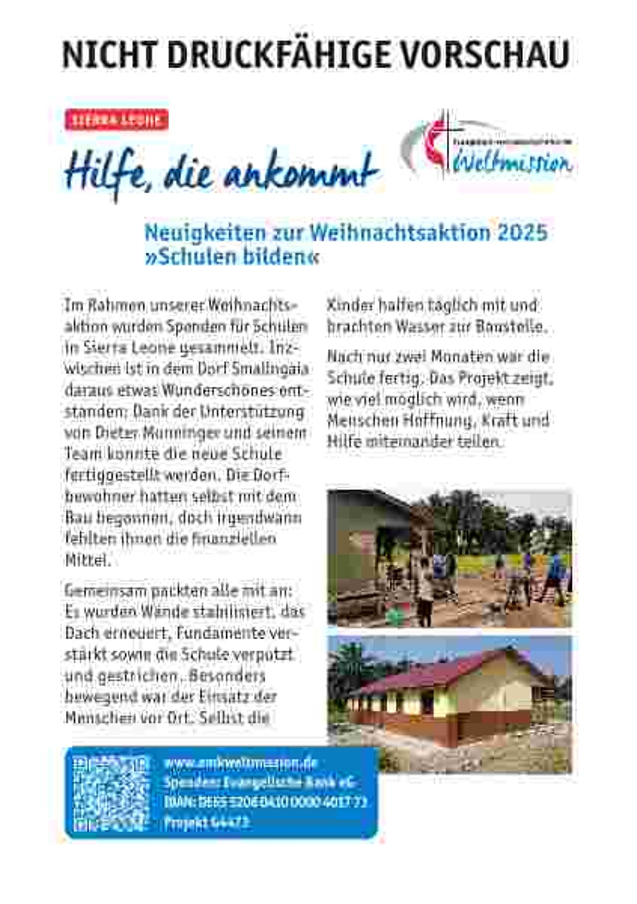 Vorschau auf Gemeindebriefanzeige